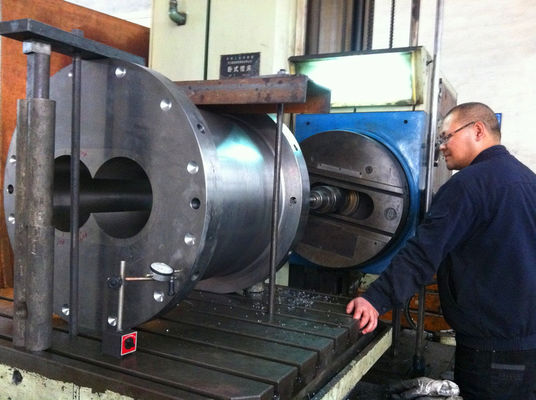Barrel of twin screw extruder  dia.223mm , for Maris TM223 POM reactor