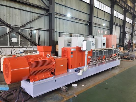 Double Screw Masterbatch Extruder Corrosion Resistant Fof PET / PP / PBT