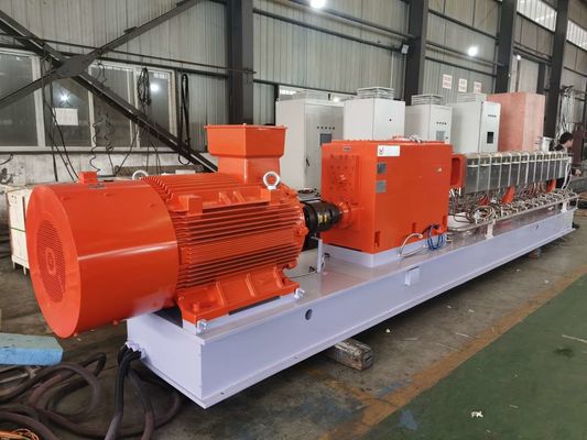 Double Screw Masterbatch Extruder Corrosion Resistant Fof PET / PP / PBT