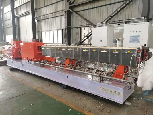 Double Screw Masterbatch Extruder Corrosion Resistant Fof PET / PP / PBT
