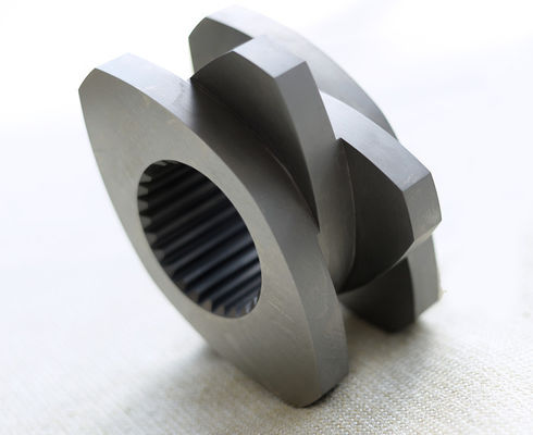 Sheet / Profile Plastic Extrusion Parts , Extruder Screw Kneading Block