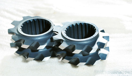 Granles Extruder Machine Parts For Coperion STS75 Wear Resistant  Alloy Screw