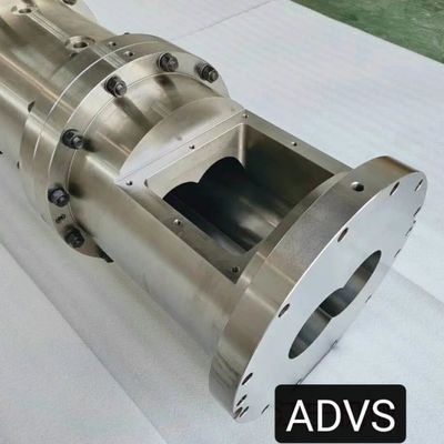 120mm Double Screw Extruder Machine Parts Barrel Diameter 120 Mm 40 D / L
