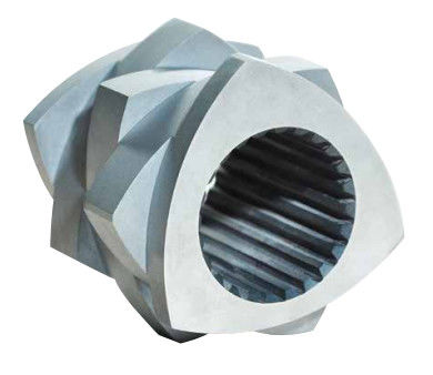 Nitriding Extruder Screw Elements , Extrusion Machine Parts For Toshiba