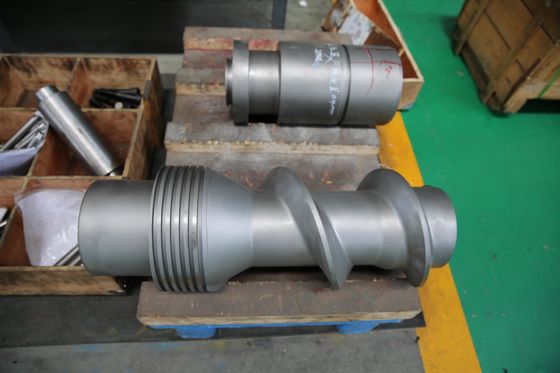 Computerized JSW Twin Screw Extruder Machine Parts Screw Elements PVC Processed