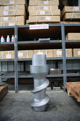 Computerized JSW Twin Screw Extruder Machine Parts Screw Elements PVC Processed