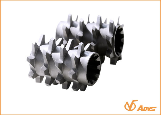 long steel Mixing Screw For Berstorff , Granulating Extrusion Machine Parts