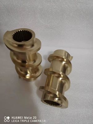 QAl9-4 Taper Thread Screw Elements 150mm For Twin Screw Extruder