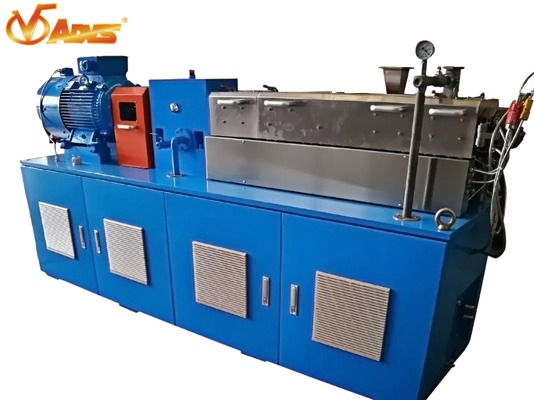 Good price 50kg/h Laboratory Twin Screw Compound Extruder for Blue Plastic Granule Pelletizing online