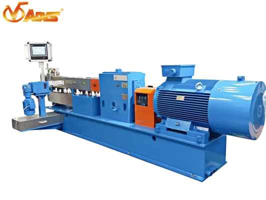 Good price PE/PET Filler Masterbatch Twin Screw Extruder Machine 350kg/h Output online