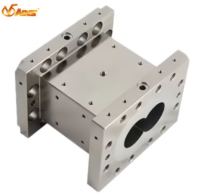 Good price 38CrMoAlA Nitride Steel Extruder Parts Flange Connection Involute Spline Shaft online