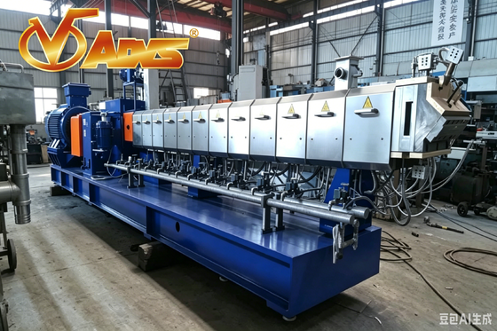 Good price Self Cleaning Co-rotating Twin Screw Compounding Extruder Quick Material Change Low Residue Design online
