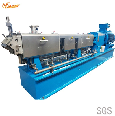 Good price Blue Twin Screw Extruder for Compounding  Pelletizing | ISO9001 | High Torque online