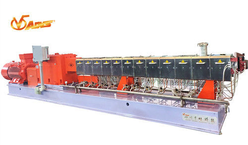 Good price Granule Masterbatch Production Line , Double Screw PE / ABS / Pp Extruder Machine online