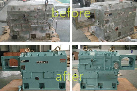 Original Twin Screw Extruder Gearbox with 10:1 Speed Ratio 10000 Nm Torque and ≤60dB Noise Level