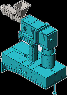 Good price Steel Side Feeder 62.8 Mm Screw Dia For Feeding Glass Fiber / Carbon Black online