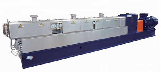Good price Nitriding Twin Screw Extrusion Machine , Co Rotating Recycled Plastic Extruder online
