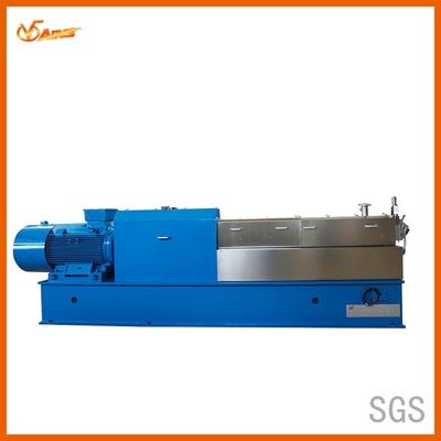 Good price Bilatral Symmetry Gear Drive Plastic Twin Screw Extruder Output 380 - 650 Kg / H online