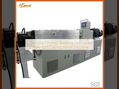 27mm Dia Counter Rotating Twin Screw Extruder Split Casting Barrel Structure